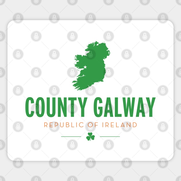 County Galway Magnet by Assertive Shirts